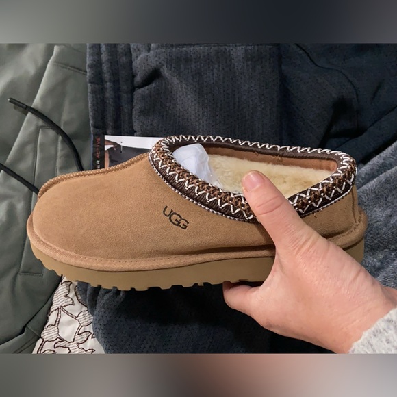 UGG Tasman Chestnut Classic Wool Slipper Suede Flats Women's shoes 8 - Picture 10 of 10